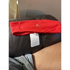 Lululemon License To Train Wide Headband Red One Size NWT Sweat Wicking Yoga
